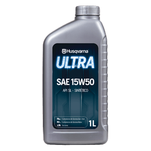 Óleo 4 Tempos Husqvarna ULTRA SAE 15W50 1LT