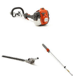 Kit Multifuncional a Gasolina 525LK com Podador de Galhos e Aparador Articulado de Cerca Viva