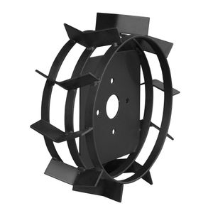 Par de Rodas De Metal 380mm para Motocultivadores  TF338 e TF440